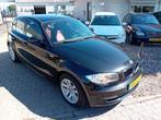 BMW 1-Serie 1.6 116I 5DR 2009 Zwart LEER!! APK 11-03-2026!!, 1-Serie, 65 €/maand, Achterwielaandrijving, 4 cilinders