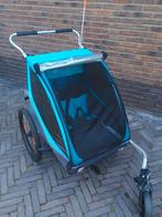 Als nieuw Thule coaster 2xt fietskar, wandelwagen, hardlopen, Fietsen en Brommers, Fietsaccessoires | Aanhangers en Karren, Ophalen