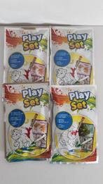 Play set speelset kleurboek met wasco en stickers, Nieuw, Overige typen, Ophalen of Verzenden