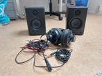 Presonus eris 3.5 speakers, Overige merken, Front, Rear of Stereo speakers, Gebruikt, 60 tot 120 watt