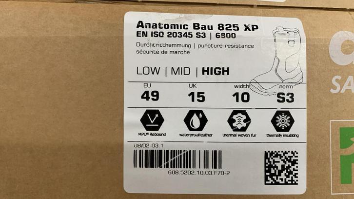 Werklaarzen Jallatte Jalaska S3 -, Doe-het-zelf en Verbouw, Veiligheidskleding, Ophalen of Verzenden