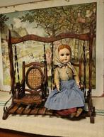 Antieke Franse poppen schommelstoel, Ophalen