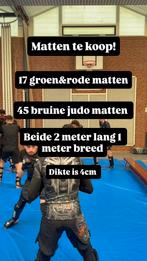 Judomatten te koop, Ophalen, Gebruikt, Judo, Vechtsportmateriaal