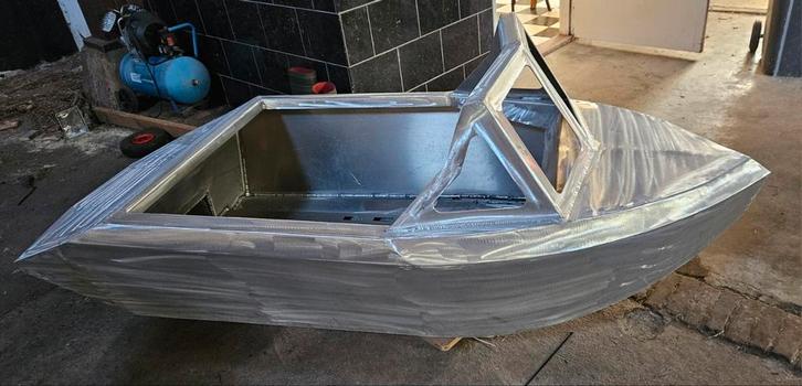 Mini Jetboat project casco, Watersport en Boten, Speedboten, Nieuw, Minder dan 3 meter, Benzine, 70 tot 120 pk, Aluminium, Binnenboordmotor
