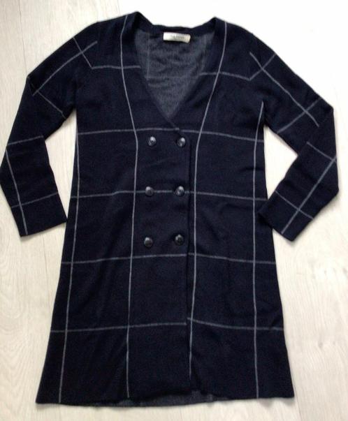 Marine blauw jurk van Nice things maat S, Kleding | Dames, Jurken, Zo goed als nieuw, Maat 36 (S), Blauw, Knielengte, Ophalen of Verzenden