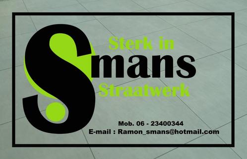 Smans Sterk in Straatwerk, Diensten en Vakmensen, Tuinmannen en Stratenmakers, Bestrating, Tuin- of Vijveraanleg, Tuinontwerp
