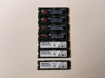 Samsung SSD 500GB & 1000GB - 980 PRO & 970 EVO Plus beschikbaar voor biedingen