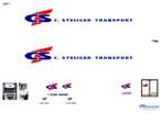 Vrachtauto decal 1:50 C. Steijger Transport, Hobby en Vrije tijd, Modelauto's | 1:50, Verzenden, Nieuw, Bus of Vrachtwagen, Overige merken