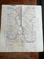 WO2 Amerikaanse stafkaart Zuid-Korea Korea oorlog gebruikt, Verzamelen, Militaria | Tweede Wereldoorlog, Amerika, Verzenden