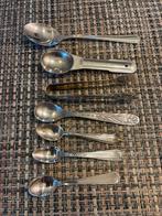 Verzilverde lepeltjes en Quist suikertang Zie foto’s, Ophalen