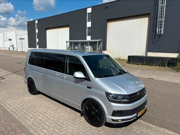VW transporter t6 DSG dubbele cabine 2x schuifdeur, Auto's, Bestelauto's, Bedrijf, ABS, Achteruitrijcamera, Airbags, Airconditioning