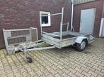 Degelijke enkelasser 750 kg 2.10m x 1.30m, Ophalen, Gebruikt