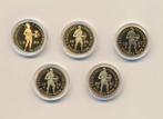 5x Nederland Gouden Dukaat (Willekeurige jaren), Ophalen of Verzenden, Goud