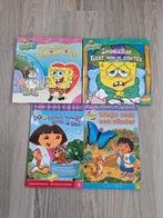 Spongebob, Dora en Diego (voor)leesboekjes, Boeken, Zo goed als nieuw, Ophalen