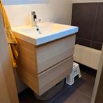 Godmorgen wasmeubel 60cm en kast, Ophalen, Gebruikt, 50 tot 100 cm, Minder dan 100 cm