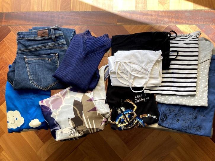 Kledingpakket dames 10 stuks maat M, Kleding | Dames, Dames-kledingpakketten, Zo goed als nieuw, Maat 38/40 (M), Verzenden