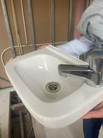 Wastafel - Compact en Functioneel, Ophalen of Verzenden, Gebruikt, Chroom, Wastafel