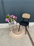 Design stoeltje, webbing rugleuning, Ophalen, Nieuw, Zwart, Eén