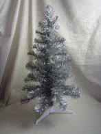 Zilverkleurige lametta kerstboompje vintage, Diversen, Kerst, Ophalen of Verzenden, Zo goed als nieuw