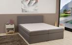 Boxspring Fiona 180 x 200, Verzenden, Zwart, Nieuw, 190 cm of minder