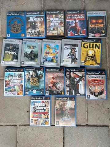 PlayStation 2 Spellen - Complete Collectie! beschikbaar voor biedingen