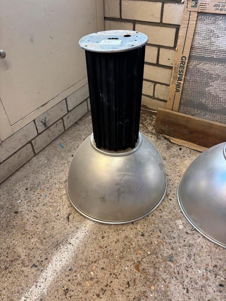 2x Industriële AEG-Telefunken Lamp . Prijs is per stuk, Huis en Inrichting, Lampen | Overige, Gebruikt, Ophalen