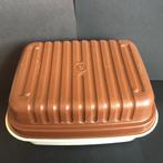 Retro 1980’s Tupperware bewaardoos/broodtrommel, Huis en Inrichting, Ophalen of Verzenden, Gebruikt, Crème, Overige typen