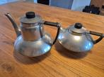 Tinnen thee en koffiekan, Metawa, Real Pewter, Holland, Ophalen of Verzenden