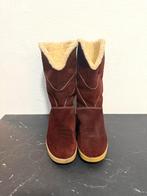 YatvaVintage: YV3175: Vintage Suede boots laarzen Size: 36, Gedragen, Vintage, Ophalen of Verzenden, Hoge laarzen