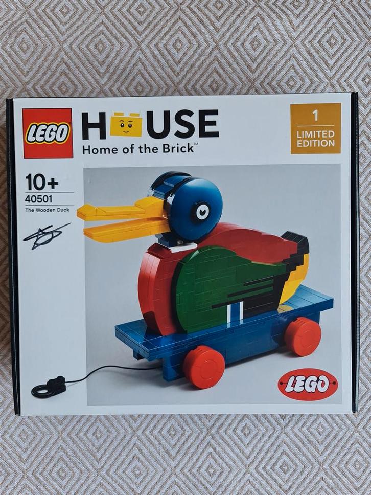 Lego House Home of the brick  40501 met handtekening, Kinderen en Baby's, Speelgoed | Duplo en Lego, Nieuw, Ophalen of Verzenden