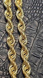 Prachtige rope chain 14karaat gouden ketting, Ophalen of Verzenden, Nieuw, Goud, Goud