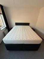 IKEA Sultan Holmsjo Matras 160x200 + Topper, Ophalen, Gebruikt, Wit, Tweepersoons