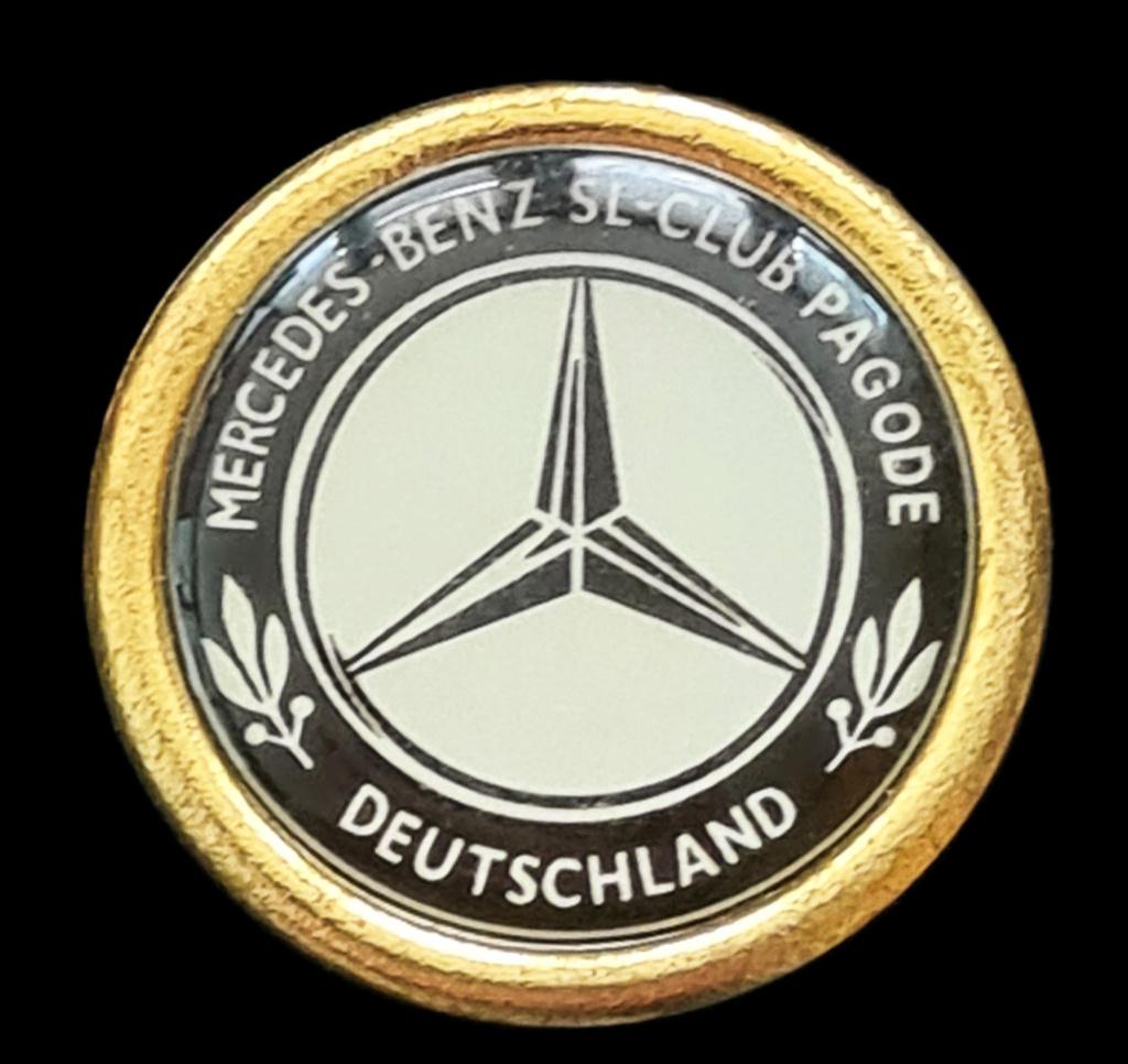 Mercedes-Benz SL Club Pagode Deutschland pin, Verzenden, Nieuw, Transport, Speldje of Pin