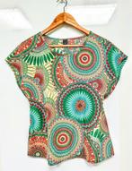 Veelkleurige Blouse Maat L/M, Kleding | Dames, T-shirts, Overige kleuren, Maat 42/44 (L), Ophalen of Verzenden, Zo goed als nieuw