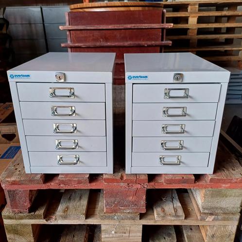 2 x ladekasten Overtoom 5 x 2 lades., Huis en Inrichting, Kasten | Ladekasten, Gebruikt, Minder dan 100 cm, 25 tot 50 cm, Ophalen
