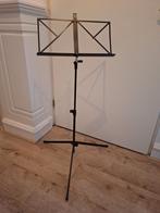 Muziekstandaard in hoogte verstelbaar en opvouwbaar, Ophalen, Nieuw, Muziekstandaard, Klarinet