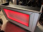 Witte DJ Booth met LED Verlichting. Werkblad 174x54 cm, Ophalen, Gebruikt, Overige typen, Kleur