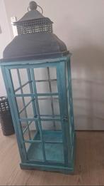 Lantaarn Ibiza style, Ophalen, Zo goed als nieuw, Hout, 75 cm of meer