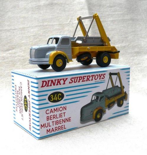 ATLAS Dinky 34C Berliet GLR met afzet container Marrel 1/50., Hobby en Vrije tijd, Modelauto's | 1:50, Nieuw, Bus of Vrachtwagen