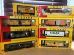 Fleischmann 8x goederen wagons, Hobby en Vrije tijd, Modeltreinen | H0, Gelijkstroom, Verzenden, Fleischmann, Gebruikt
