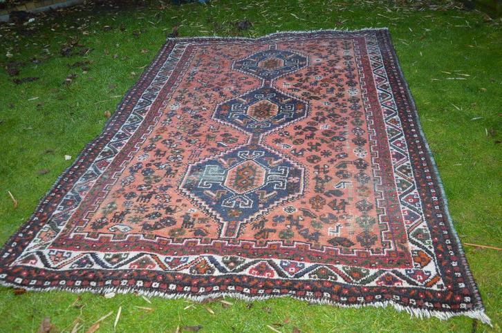 Origineel handgeknoopt Perzisch tapijt/ vloerkleed 291/195cm, Huis en Inrichting, Stoffering | Tapijten en Kleden, Gebruikt, 150 tot 200 cm