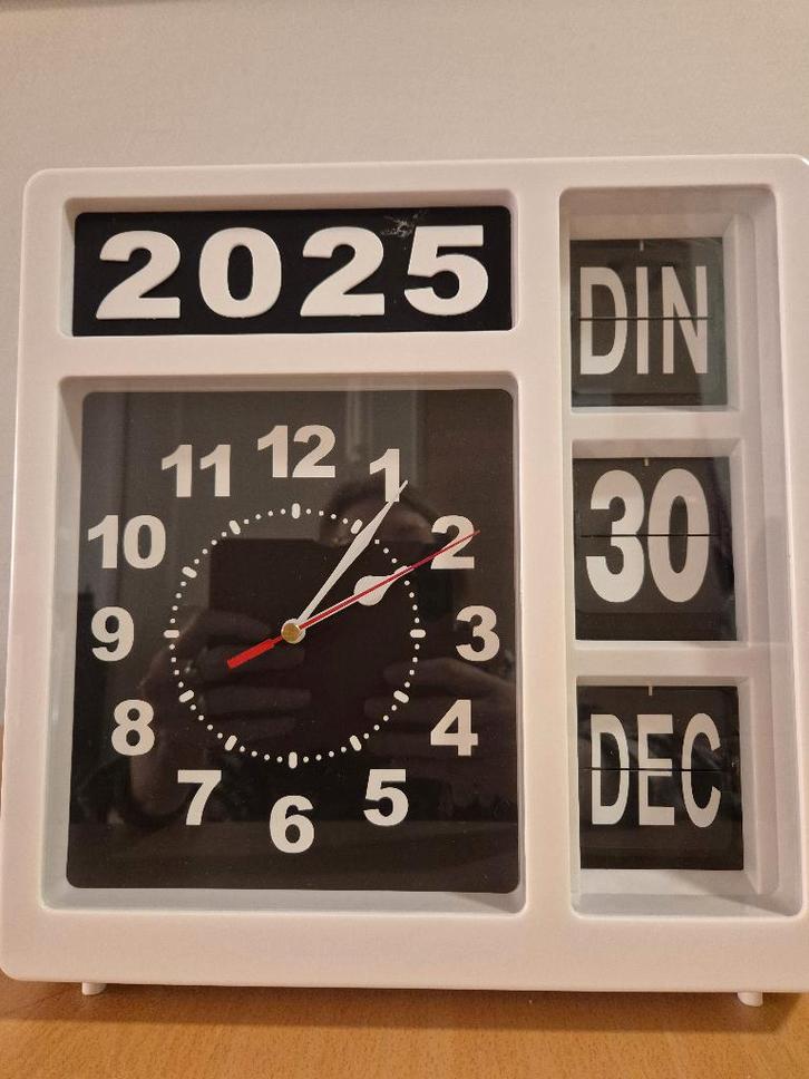 Klok voor slechtzienden of mensen met dementie, Huis en Inrichting, Overige Huis en Inrichting, Gebruikt, Ophalen