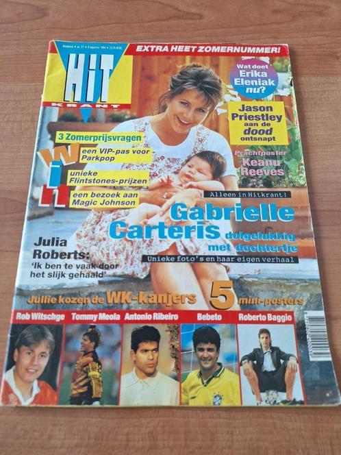 Hitkrant 1994 BH90210 Erika Eleniak Stones Hugh Grant Gun, Boeken, Tijdschriften en Kranten, Gelezen, Muziek, Film of Tv, Verzenden