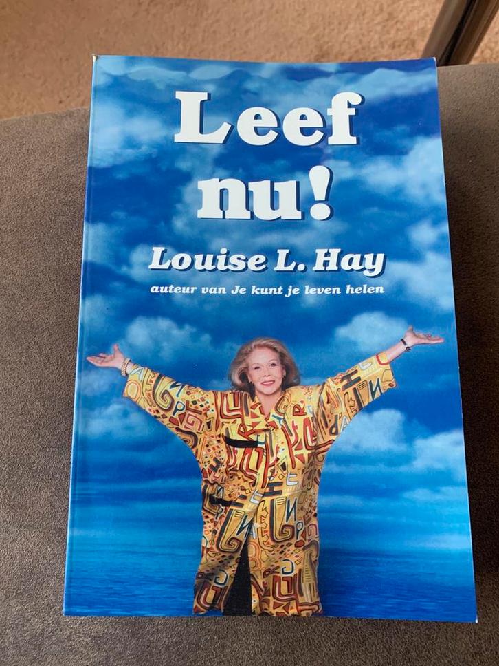 Leef nu! Louise Hay, Boeken, Esoterie en Spiritualiteit, Zo goed als nieuw, Achtergrond en Informatie, Spiritualiteit algemeen