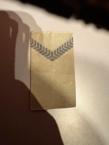 militaire rangonderscheiding (schouderpassant of slip-on) beschikbaar voor biedingen