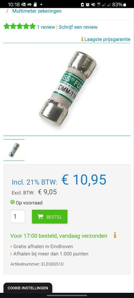 Partytje zekeringen, Doe-het-zelf en Verbouw, Overige Doe-het-zelf en Verbouw, Nieuw, Ophalen of Verzenden