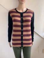 Mads Norgaard vest maat XS gestreept beige zwart rood, Kleding | Dames, Mads Norgaard, Ophalen of Verzenden, Zo goed als nieuw