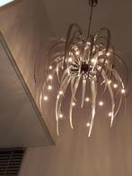 Leaf Design Hanglamp 20 lamps G4, Gebruikt, Metaal, Modern en bijzonder, Ophalen
