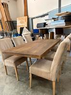 Complete eetkamerset 6 persoosn tafel nieuw, Ophalen of Verzenden