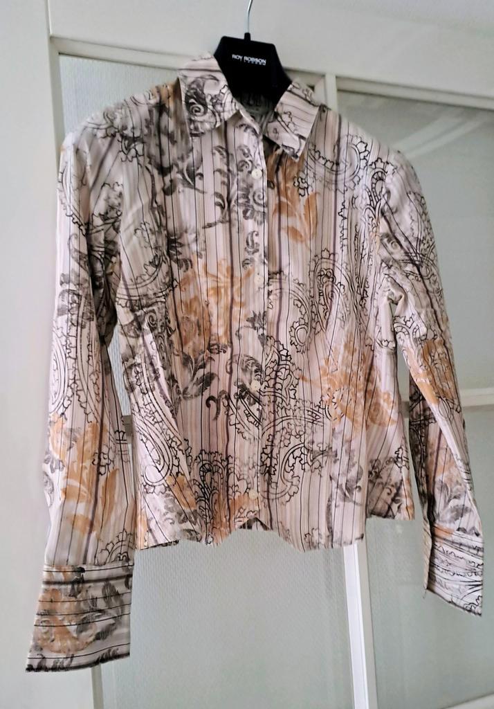 Fisser(L40) zijdezacht blousje, Kleding | Dames, Blouses en Tunieken, Zo goed als nieuw, Ophalen of Verzenden